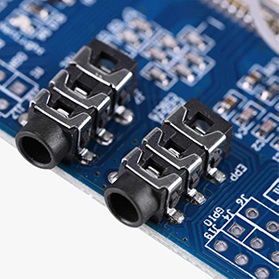 Разъемы динамика и микрофона на SIM900 GSM Shield